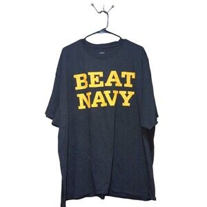 Beat Navy Black  T-shirt Mens 2XL